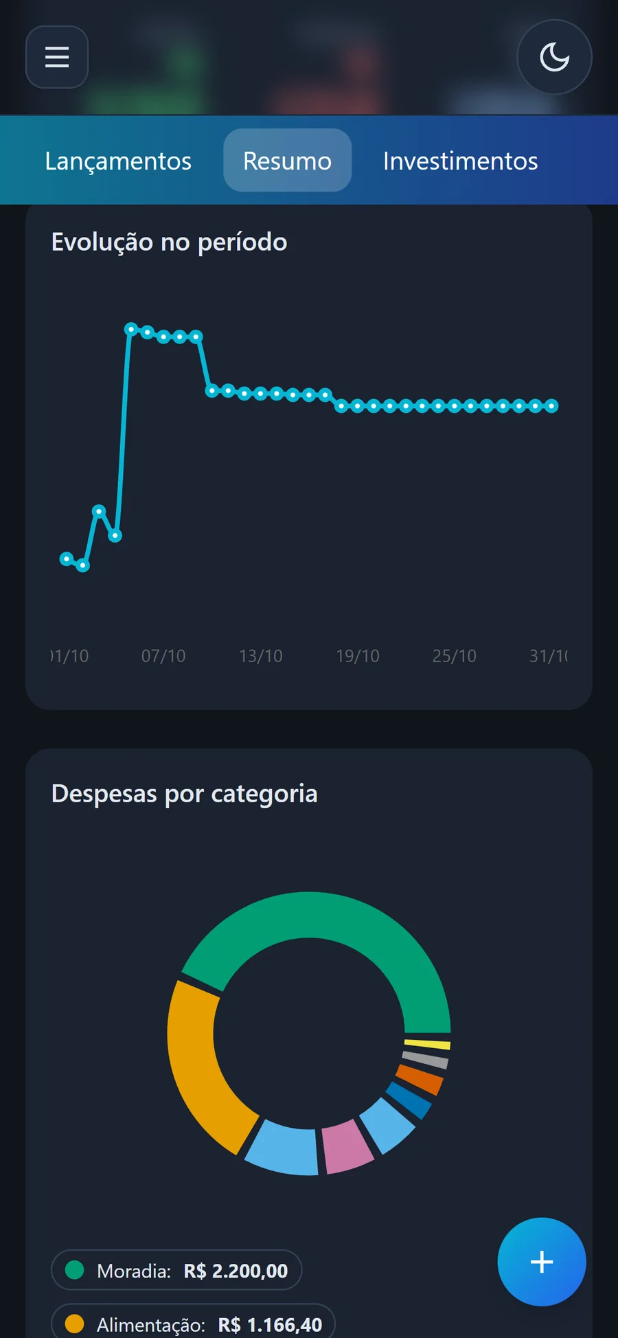 Simple Finance | screen 2